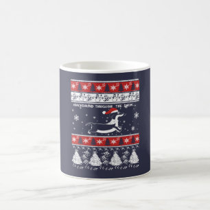 DACKEL DURCH DEN SCHNEE KAFFEETASSE