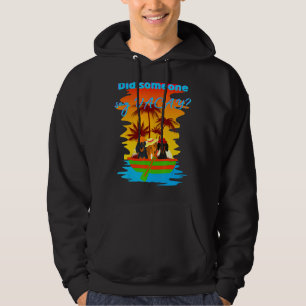 Dackel Familienurlaub Welpen Niedliche Dackel Witz Hoodie