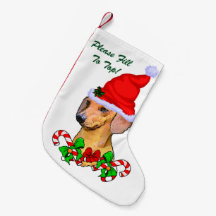 Dackel-frohe Weihnachten Kleiner Weihnachtsstrumpf