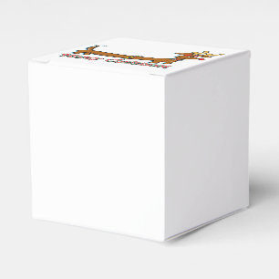 Dackel-Fröhlich-Weihnachten Geschenkschachtel