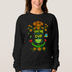 Dackel Funny Dackel Hund Haustier Niedlich Sie mir Sweatshirt