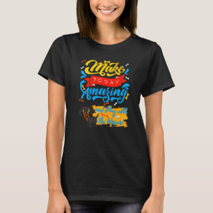 Dackel Funny Pet Dackel Hund Niedlich machen Heute T-Shirt
