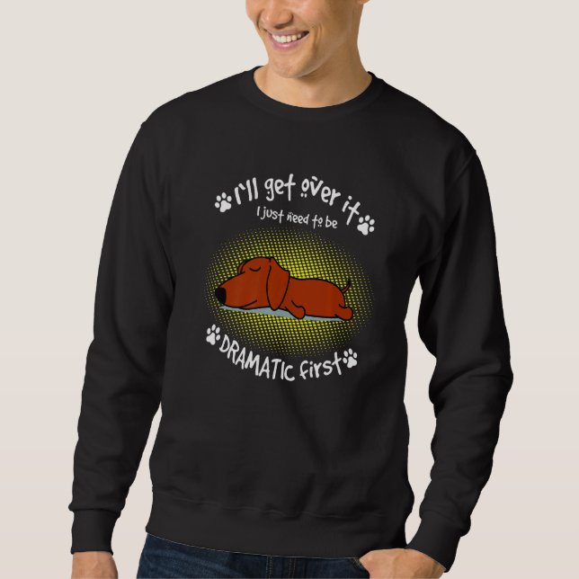Dackel für Besitzer von Weiner Dog & Dog Sweatshirt (Vorderseite)