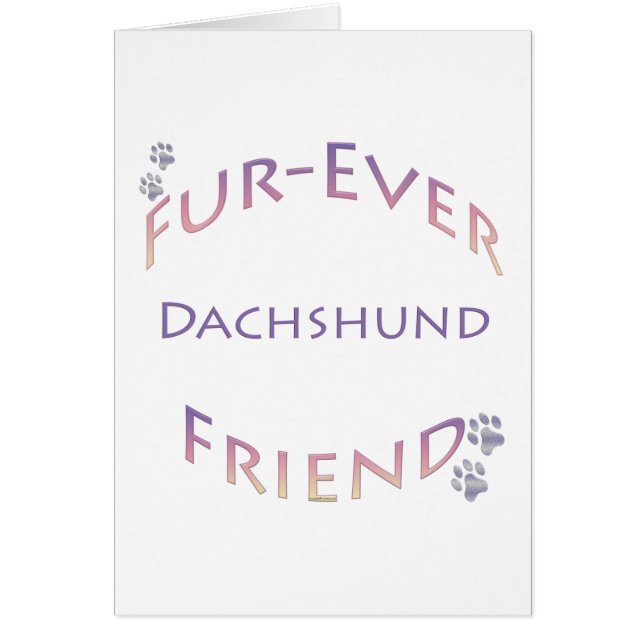 Dackel Furever (Vorne)
