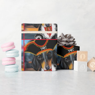 DACKEL GESCHENKPAPIER