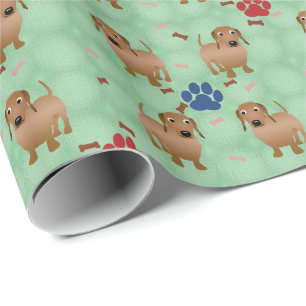 Dackel Geschenkpapier