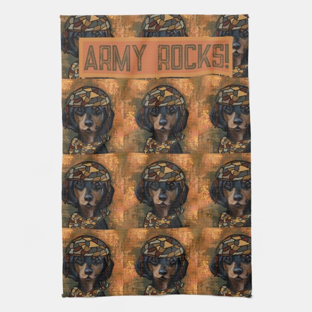 DACKEL GESCHIRRTUCH (Vertikal)