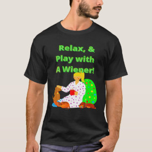 DACKEL GIFTS FUNNY DACKEL HUND PET NIEDLICH KAFFEE T-Shirt