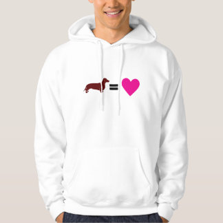 Dackel-gleiche Liebe Hoodie