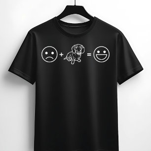Dackel gleicht Glück T-Shirt
