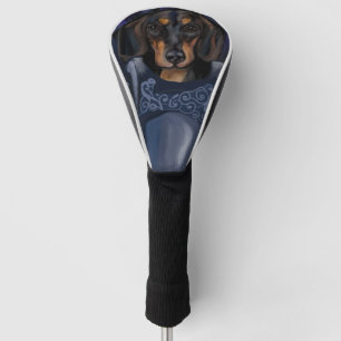 Dackel golf headcover