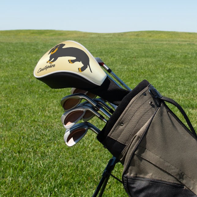 Dackel Golf Headcover (In SItu)