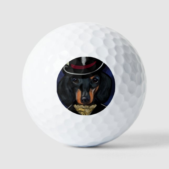 DACKEL GOLFBALL (Vorderseite)