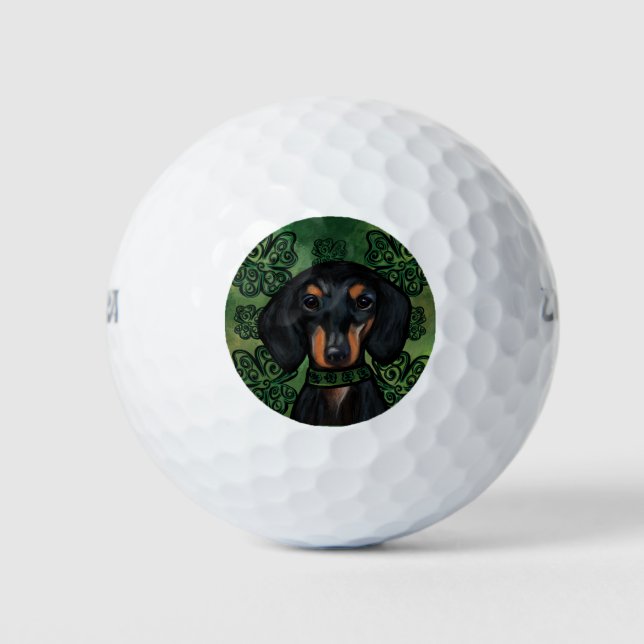 DACKEL GOLFBALL (Vorderseite)