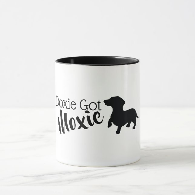 Dackel Got Moxie Classic Tasse (Zentrum)