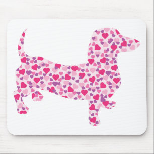 DACKEL-Herz Mousepad