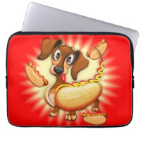 Dackel Hot Dog Niedlich und lustig