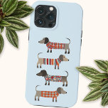 Dackel Hund Case-Mate iPhone Hülle<br><div class="desc">Niedliche und whimsical kleine Dackel Wursthunde,  Dackel Hunde,  Dackeln oder was immer Sie wollen sie nennen. Originelle Kunst von Nic Squirrell.</div>