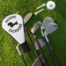 Dackel Hund Golfer Geschenk Dackel Vater oder Dack