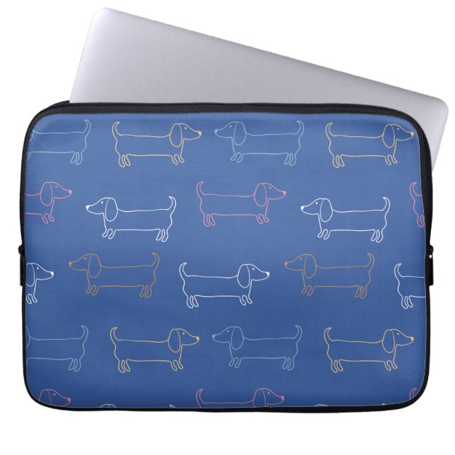 Dackel Hund, Hund Lover, Haustier, Hundeschenkmust Laptopschutzhülle (Vorderseite)