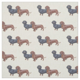 Dackel Hund Kunststoffe Stoff