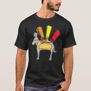 Dackel Hund Lebensmittel Hot Dog Koch Dackel Hund T-Shirt
