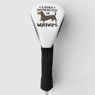 Dackel Hund leicht von Dackeln abgelenkt Golf Headcover