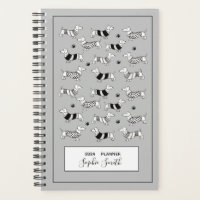 Dackel Hund liebt Black & White 2024 Planer