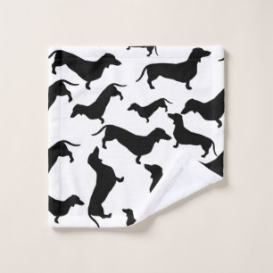 Dackel Hund Lover, Hunde Mama, Hunde Vater, Kinder Waschlappen