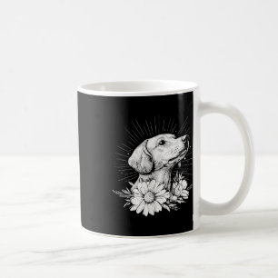 Dackel Hund Lover Retro Stil Tattoo _1 Kaffeetasse