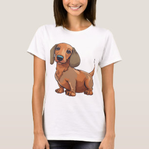 Dackel Hund Niedlich T-Shirt