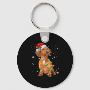 Dackel Hunde Bäume Weihnachten Weihnachten Weihnac Schlüsselanhänger