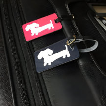 Dackel Hunde Gepäcktasche - Geschenk