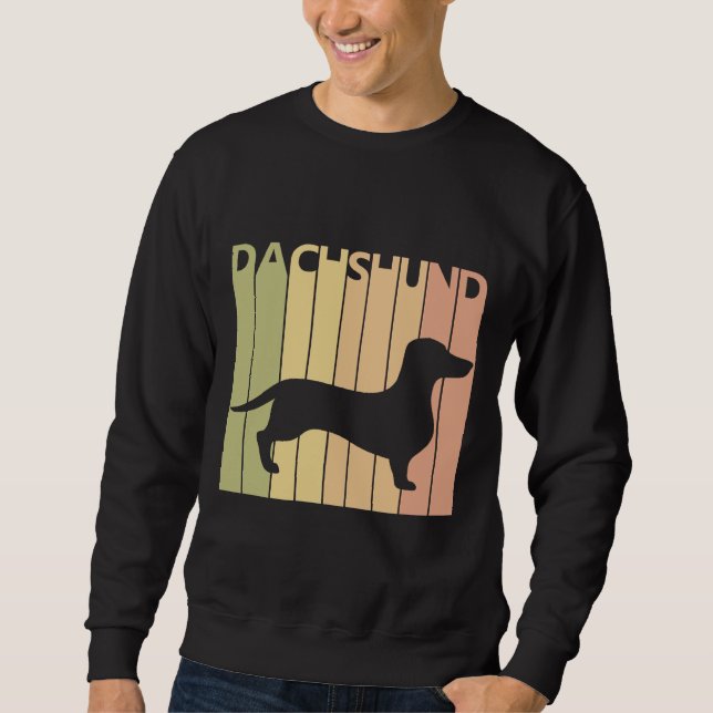 Dackel Hundebesitzer Sweatshirt (Vorderseite)
