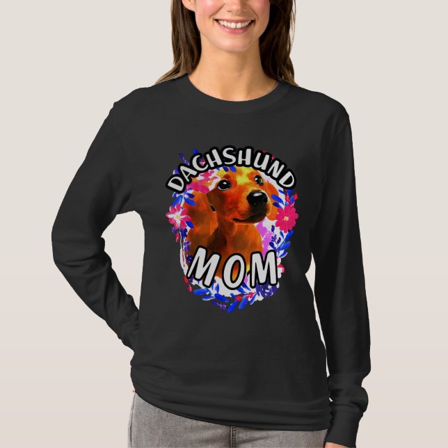 Dackel Hundebesitzer T-Shirt (Vorderseite)