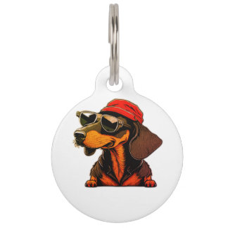 Dackel-Hundemarke für Dackel-Liebhaber Haustiermarke