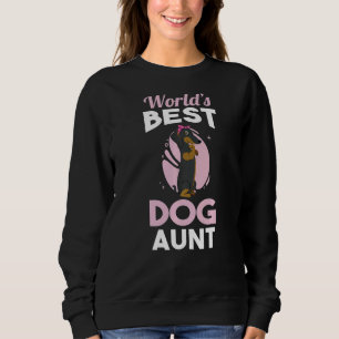 Dackel Hundetante Sweatshirt