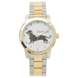 Dackel Hundezucht Armbanduhr