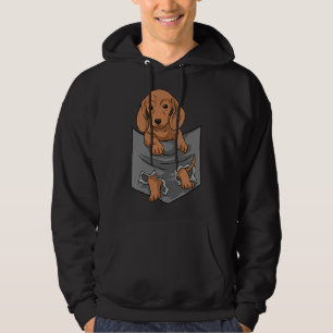 Dackel in meinem Pocket Weiner Hund Männer Frauen Hoodie