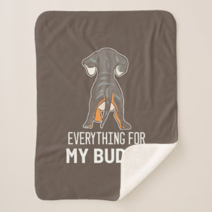 Dackel ist mein Buddy Sherpadecke