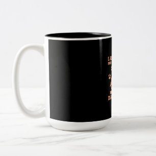 Dackel ist mein wahrer Freund Zweifarbige Tasse