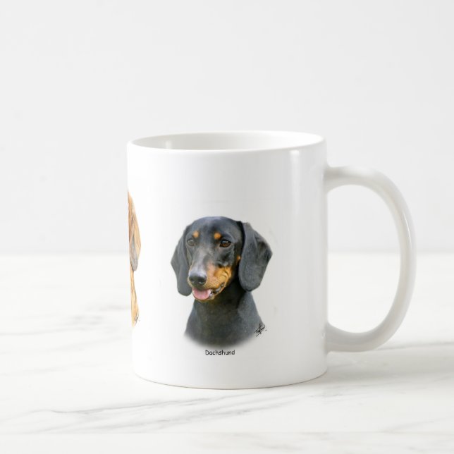 Dackel Kaffeetasse (Rechts)