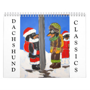 Dackel Kalender