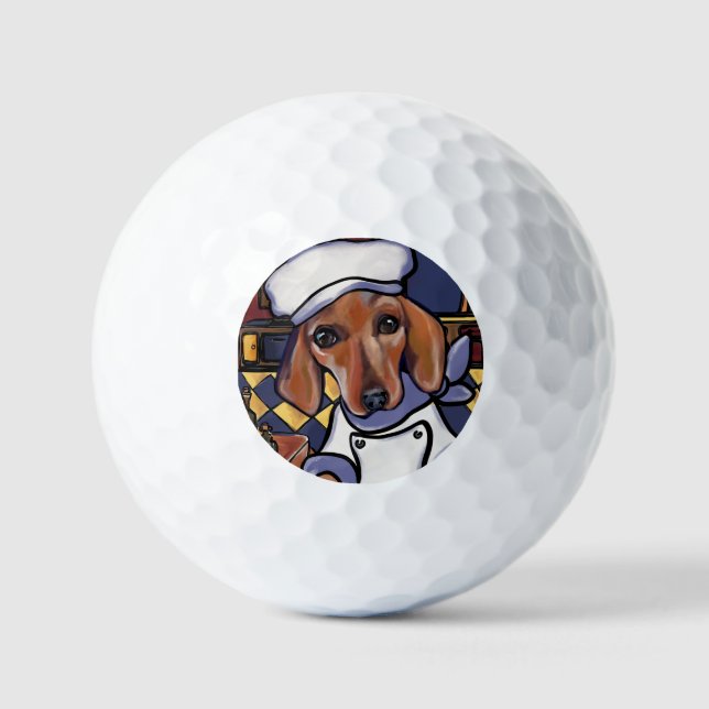 DACKEL KOCH GOLFBALL (Vorderseite)