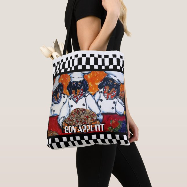 Dackel Köche Tasche (Von Nahem)