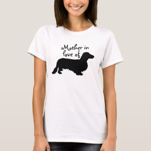 Dackel Langhaar - Silhouette 1 T - Shirt