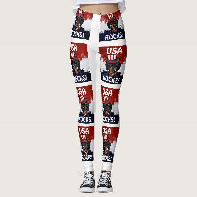 DACKEL LEGGINGS (Vorderseite)