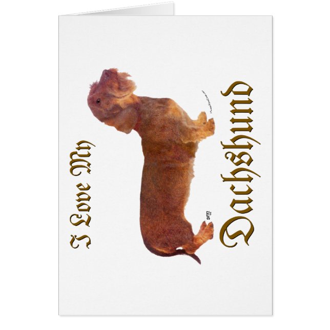 Dackel Liebe (Vorne)