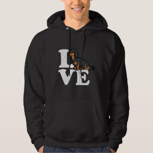 Dackel Liebe Bekleidung Dackel Eigentümer Funny Hoodie