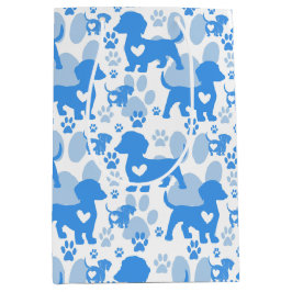 Dackel Liebe Dog Geschenktasche Mittlere Geschenktüte